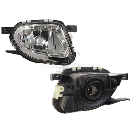 Фонарь задний+вставка  MERCEDES  W211 07-09  хром  диодные  тюнинг комплект R+L EAGLE EYES