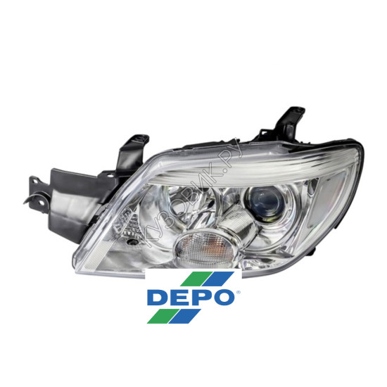 Фара левая Mitsubishi Outlander CU (2005-2007) DEPO