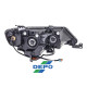 Фара левая Mitsubishi Outlander XL (2007-2009) DEPO