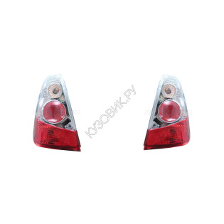 Фонари задние Рено Логан Renault Logan 1 (2005-2013) комплект 2 штуки левый и правый SAT высокое качество