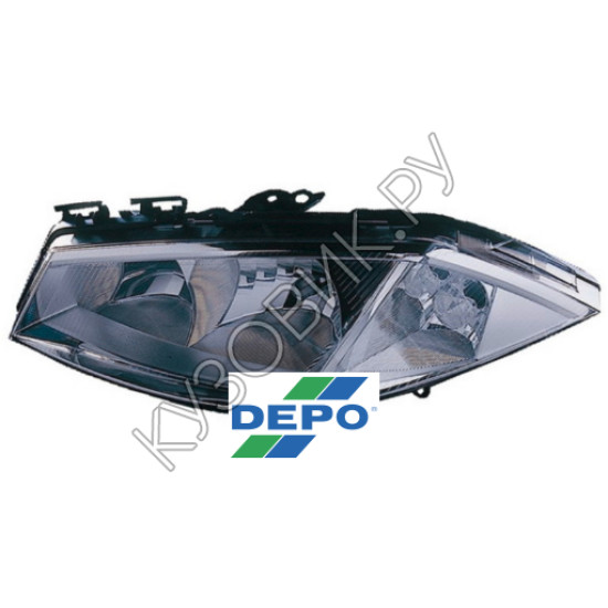 Фара левая Renault Megane 2 (2003-2005) DEPO