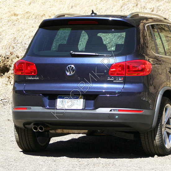 Бампер задний в цвет кузова Volkswagen Tiguan 1 (2012-2016) рестайлинг Бампер задний в цвет кузова Volkswagen Tiguan 1 (2012-2016) рестайлинг