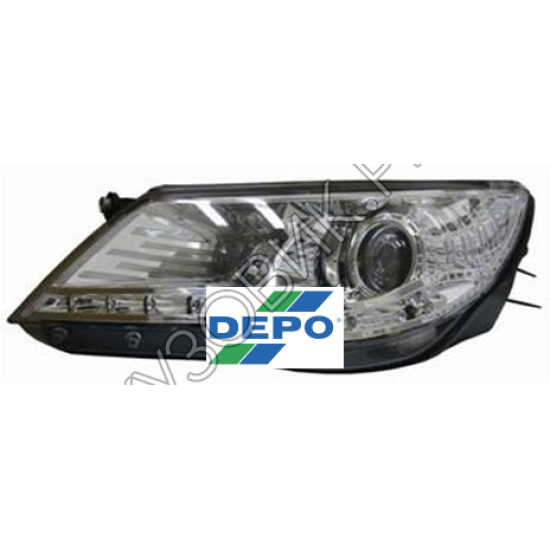 Тюнинг-фары (комплект) Volkswagen Tiguan (2007-2011) DEPO